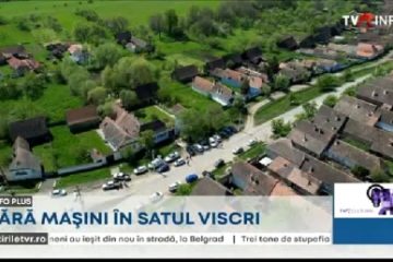 Accesul mașinilor în localitatea Viscri a fost interzis. Turiștii pot explora satul la pas sau cu căruța