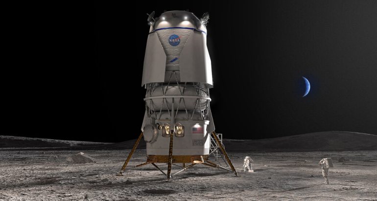 nasa-alege-un-grup-condus-de-blue-origin-pentru-a-construi-moon-lander-pentru-misiunea-artemis-v-–-the-new-york-times