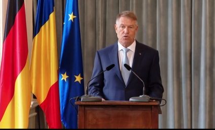 Președintele Iohannis: Sperăm că investiţiile germane se vor extinde, inclusiv cu sprijinul minorităţii germane. Germania este primul partener comercial al României şi al doilea investitor în ţara noastră