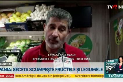 „Cumpăr doar strictul necesar, altfel rămân fără bani”. Prețurile la fructe și legume, de neoprit în Spania. Ratele lunare, mai mari cu sute de euro, tot mai greu de plătit