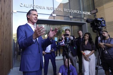 California Gov. Gavin Newsom says he will sign climate-focused transparency laws for big business – AOL