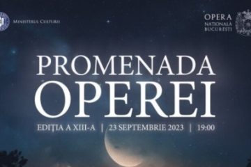 O nouă ediție a Promenadei Operei va avea loc pe 23 septembrie, pe esplanada Operei Naționale București