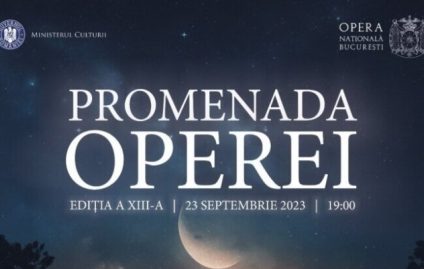 O nouă ediție a Promenadei Operei va avea loc pe 23 septembrie, pe esplanada Operei Naționale București