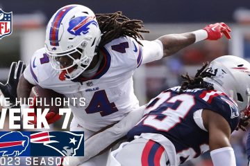 Buffalo Bills vs. New England Patriots | 2023 Week 7 Game Highlights – NFL
