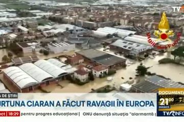 Furtuni violente în vestul Europei. Ciclonul Ciaran face ravagii în Italia, unde cinci oameni au murit și mai mulți sunt dați dispăruți. Vemea rea afectează și Franța, Norvegia, Croația sau Slovenia