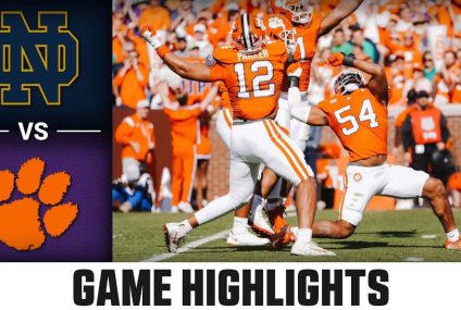 Notre Dame vs. Clemson Game Highlights | 2023 ACC Football – ACC Digital Network