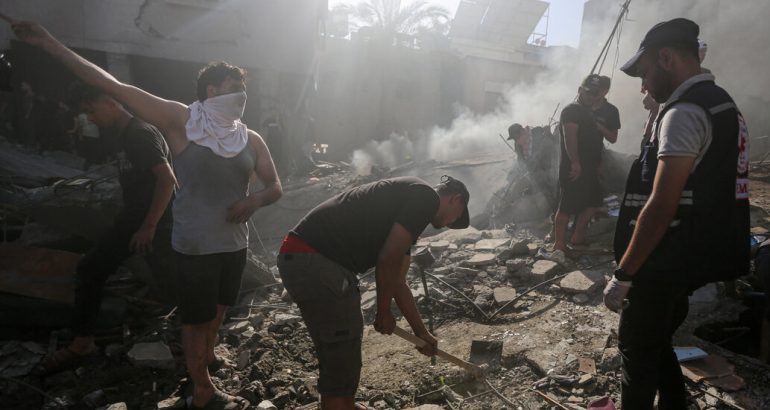 israel-hamas-war:-israel-says-it-has-isolated-gaza-city-after-‘large’-attack-–-the-new-york-times