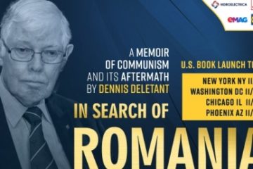Amplu turneu de lansare în Statele Unite a volumului de memorii semnat de Dennis Deletant, unul dintre cei mai reputați specialiști străini în istoria României