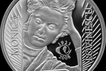 BNR lansează o monedă din argint cu tema 100 de ani de la naşterea Monicăi Lovinescu