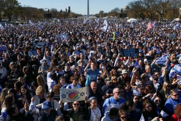 Demonstrators in Washington back Israel, denounce antisemitism – Reuters