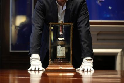 Cheers! A bottle of Scotch whisky sells for a record $2.7 million at auction – ABC News