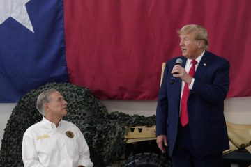 Trump receives endorsement from Texas Gov. Greg Abbott at border as both Republicans outline hardline immigration agenda – CBS News
