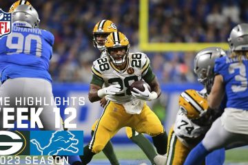 Green Bay Packers vs. Detroit Lions | 2023 Week 12 Game Highlights – NFL