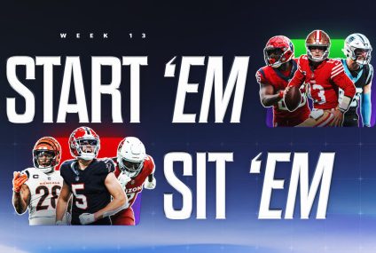 Fantasy Football Week 13 Start ‘Em Sit ‘Em – Yahoo s