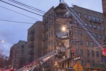 Building partially collapses in the Bronx – CBS News