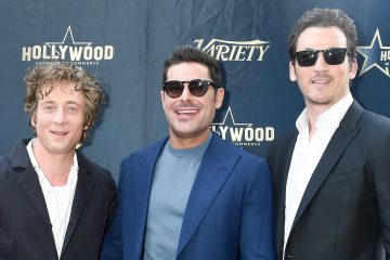 Zac Efron is honored by his friends and costars Jeremy Allen White and Miles Teller as his star on the Hollywo – Daily Mail