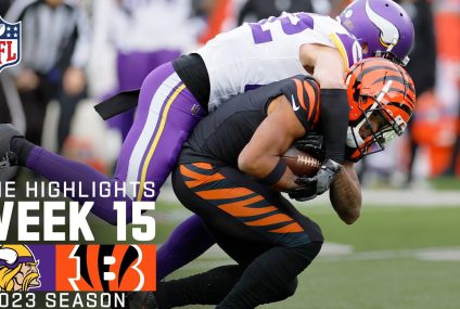 Minnesota Vikings vs. Cincinnati Bengals Game Highlights | NFL 2023 Week 15 – NFL