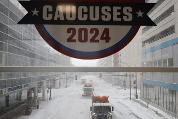 In Iowa, GOP presidential candidates concerned about impact of freezing temperatures on caucus turnout – CBS News