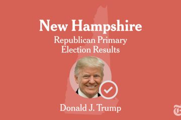 New Hampshire Primary Live Election Results 2024: Trump Wins – The New York Times