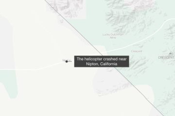 Helicopter with 6 onboard crashes in Mojave Desert overnight – CNN