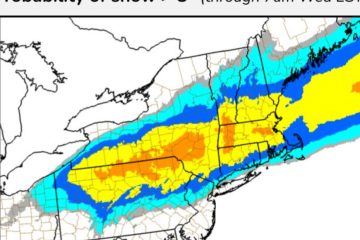 Winter Storm Could Bring Up to a Foot of Snow to Parts of the Northeast – The New York Times