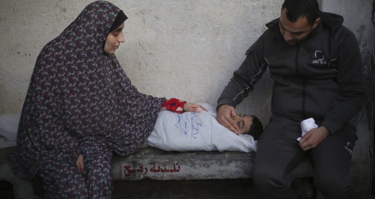 israel-hamas-war:-more-than-12,300-palestinians-minors-killed-in-gaza,-health-officials-say-–-the-associated-press