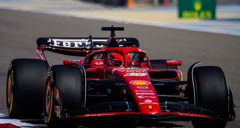 2024-bahrain-f1-test:-leclerc-fastest-from-russell-on-final-day-–-motor.com