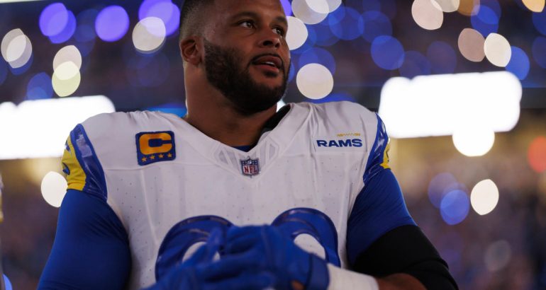 aaron-donald,-3-time-defensive-player-of-the-year,-announces-retirement-to-end-10-year-nfl-career-–-yahoo-s