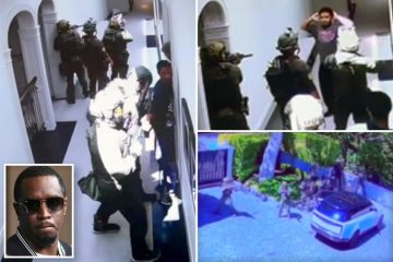 Sean ‘Diddy’ Combs’ ex shares dramatic new footage of raid on his LA home, slams ‘overzealous’ agents using ‘militarized force’ against her son – New York Post