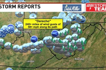 Derecho strikes region Tuesday morning; more storms into the night – WCHS