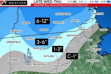 Multi-faceted storm bringing heavy rain, wet snow to parts of Massachusetts – CBS Boston