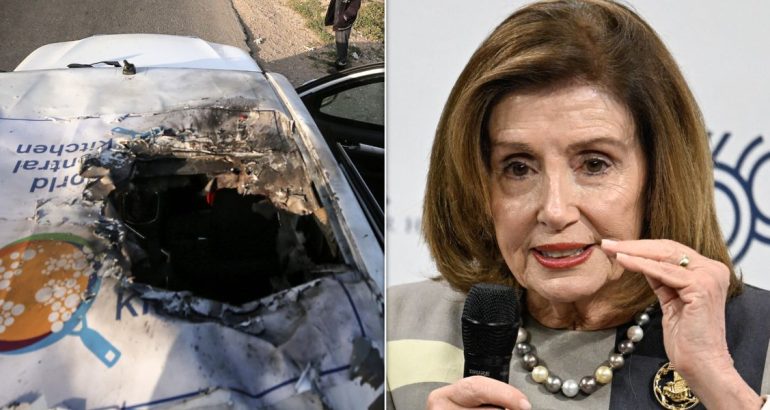 nancy-pelosi-joins-progressives’-calls-to-halt-us.-weapon-transfers-to-israel-–-yahoo!-voices