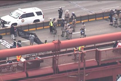 Gaza protest shuts down Golden Gate Bridge for hours, causing gridlock on both sides of span – CBS San Francisco