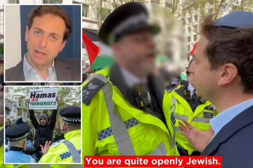 London cop allegedly threatened to arrest man for ‘openly Jewish’ appearance during anti-Israel march – New York Post