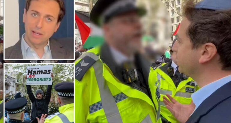 london-cop-allegedly-threatened-to-arrest-man-for-‘openly-jewish’-appearance-during-anti-israel-march-–-new-york-post