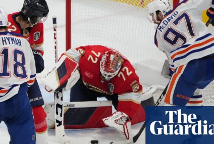 Stanley Cup final: Bobrovsky makes 32 saves as Panthers blank Oilers in Game 1 – The Guardian